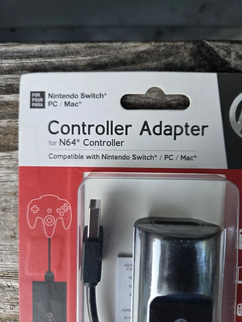 N64 Controller Adapter Compatible with Nintendo Switch/PC/Mac